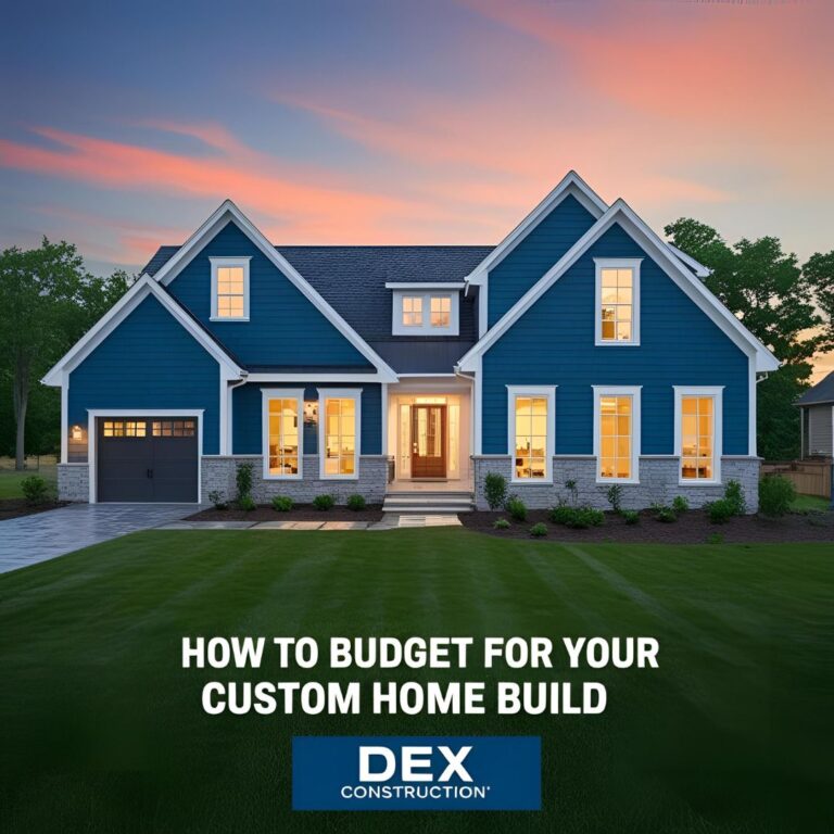How to budget for your custom home build
