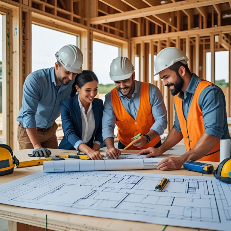Project management in home construction